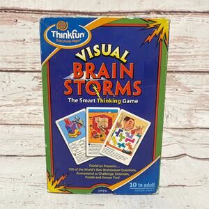 THINKFUN Visual Brain Storms Card Game